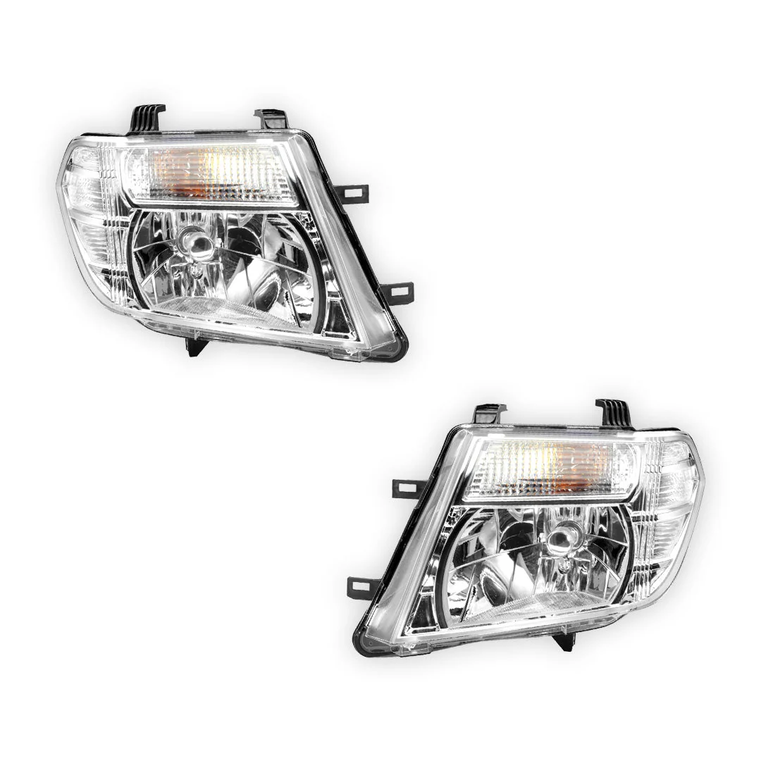 Nissan Navara D40 (2010 - 2015) OEM Style Headlights LH + RH - Image 2