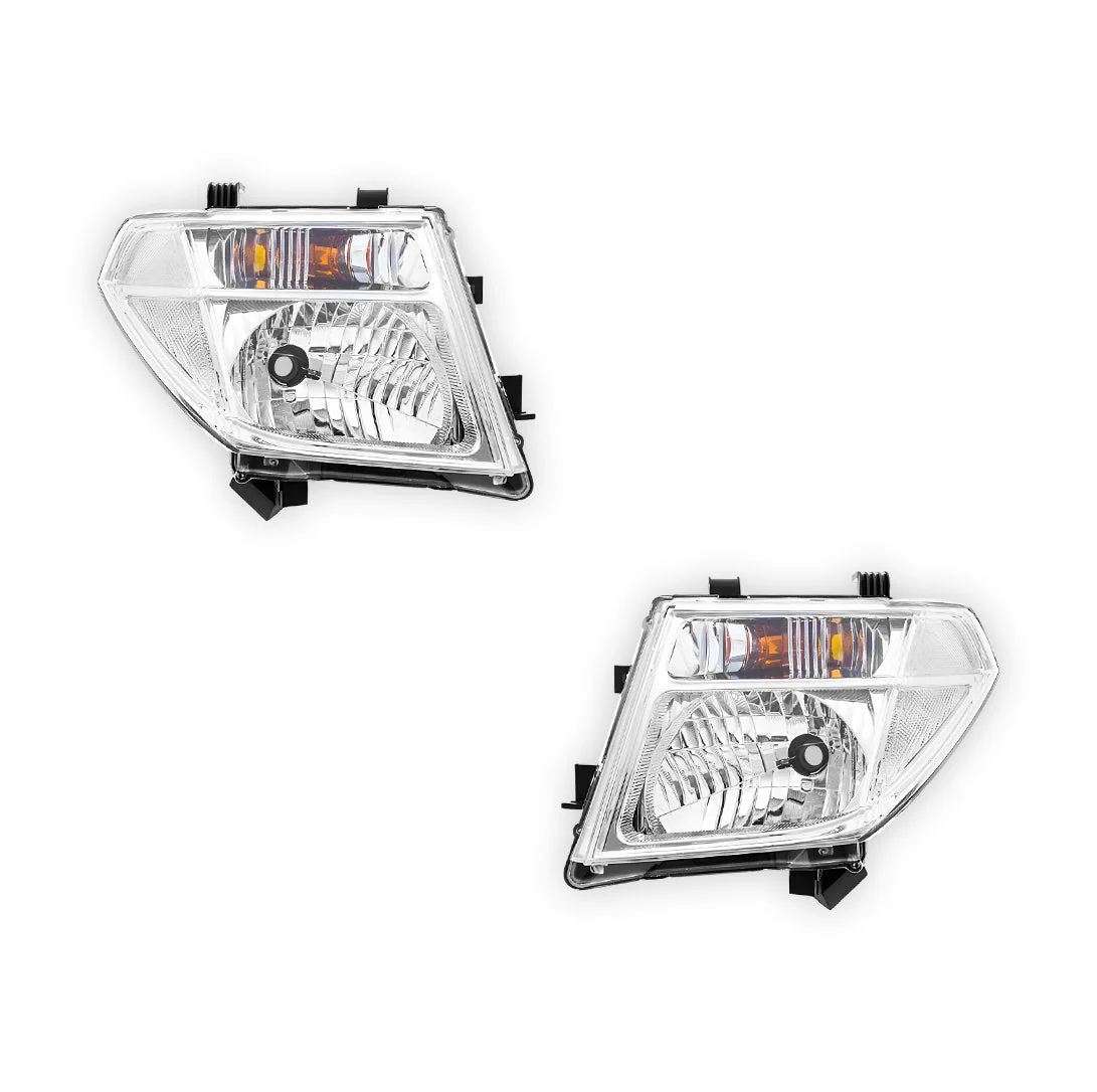 Nissan Navara D40 MNT Thai Built (2008 - 2014) Headlights LH + RH - Image 2