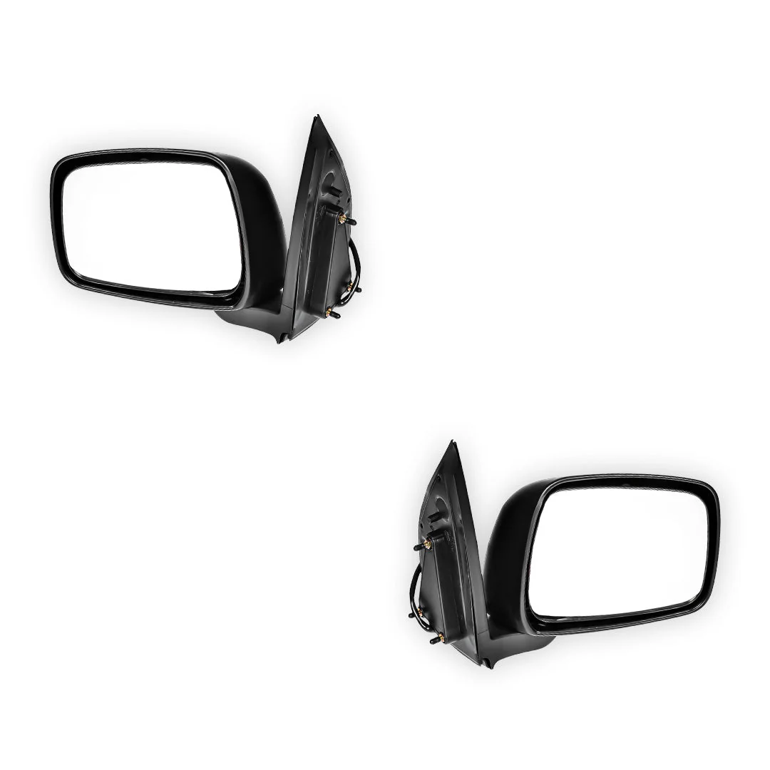 Nissan Navara D40 Thai Built (2005 - 2015) Electric Door Mirrors (Black) - Image 2