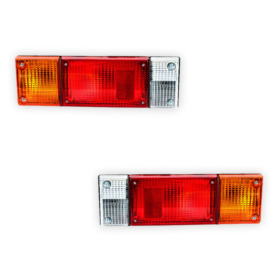 Nissan Navara DM40 (2005 - 2010) OEM Style Tail Lights LH + RH - Image 2