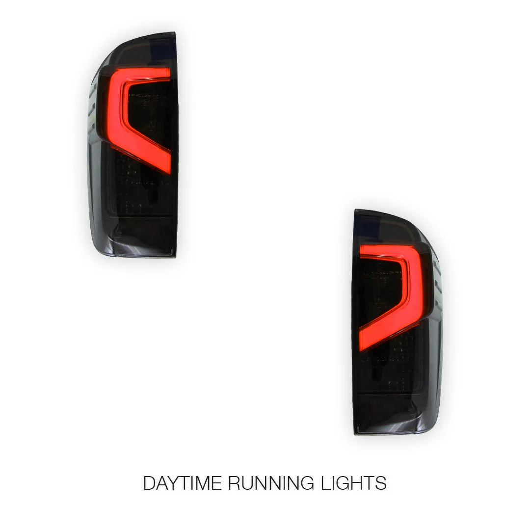 Nissan Navara D23 NP300 (2015 - 2023) Smoked Tail Lights LH + RH - Image 2