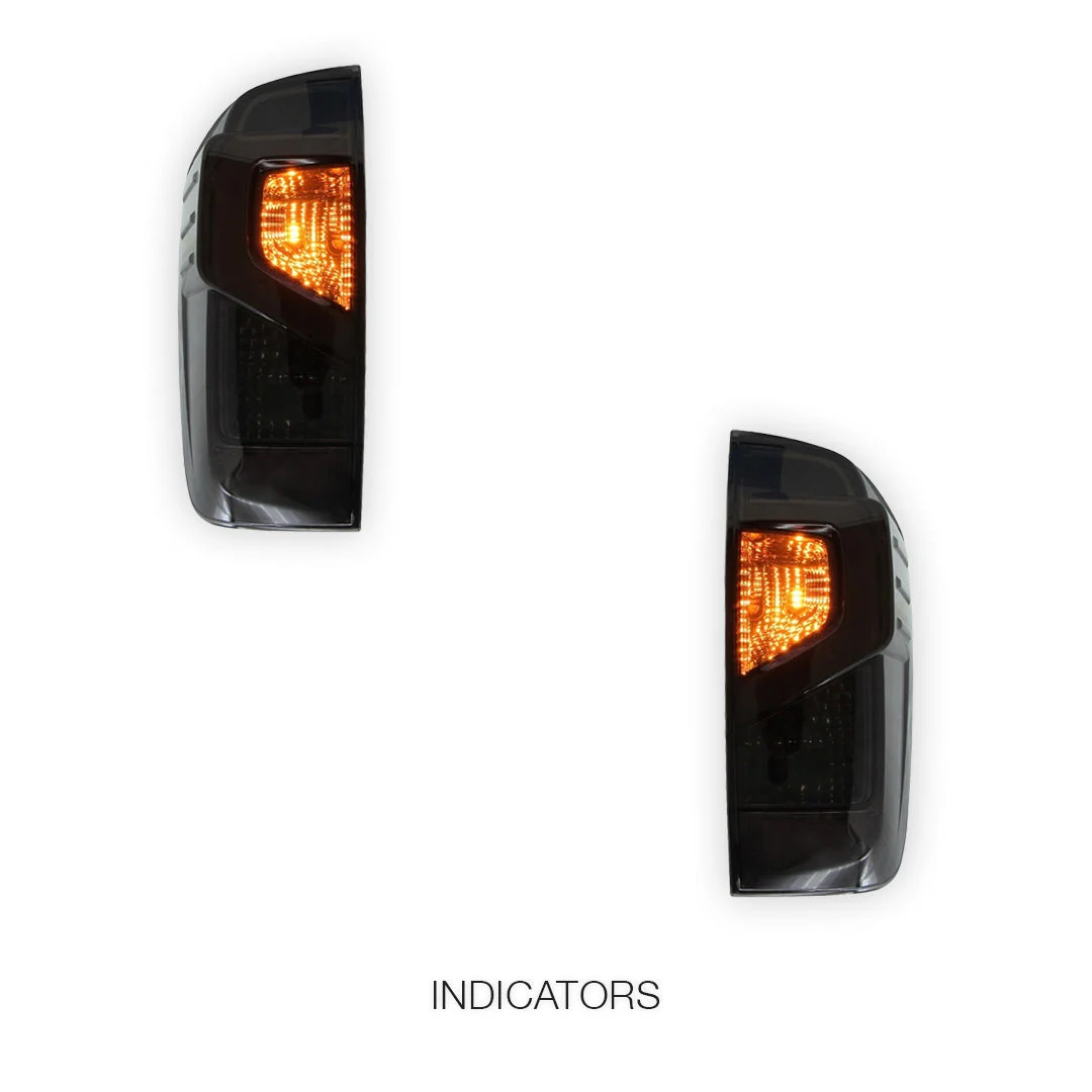 Nissan Navara D23 NP300 (2015 - 2023) Smoked Tail Lights LH + RH - Image 3