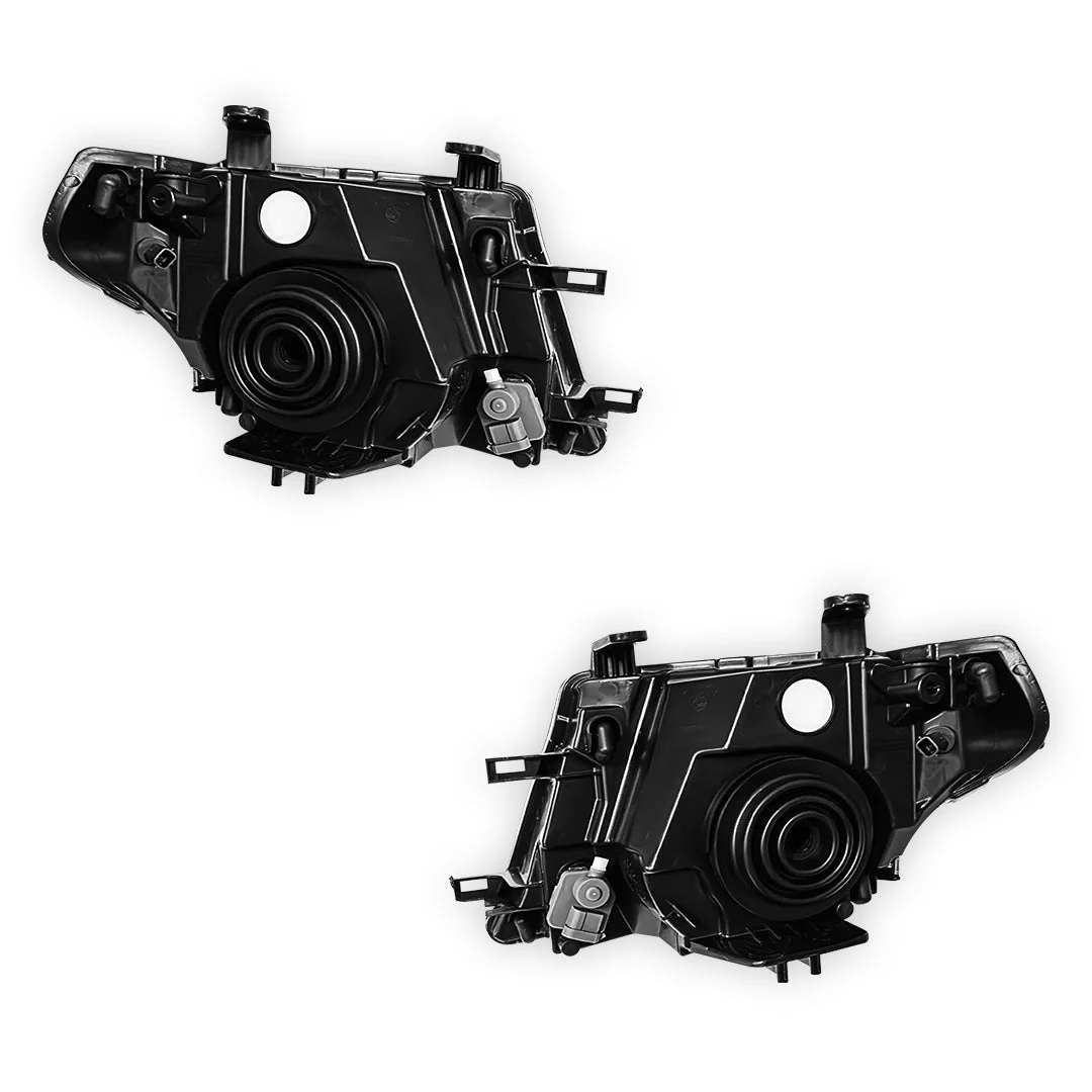 Nissan Pathfinder R51M Spain Built (2010 - 2013) Chrome Halogen OEM Style Headlights LH + RH - Image 3