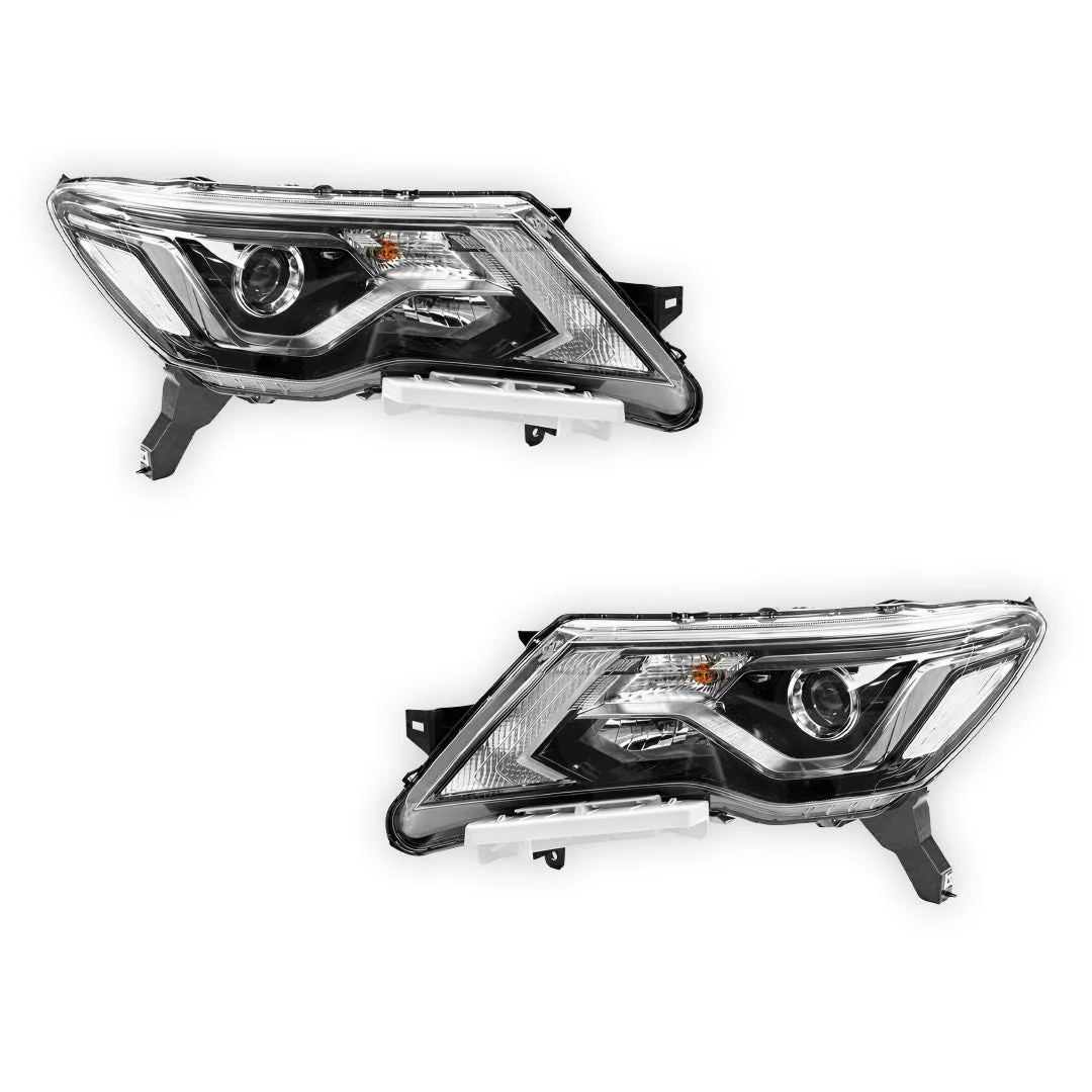 Nissan Pathfinder R52 (2016 - 2022) Genuine Headlights LH + RH - Image 2