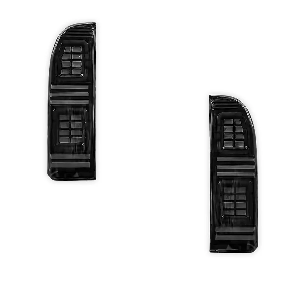 Nissan Patrol GU / Y61 Wagon (2004 - 2015) Sequential Smoked Full LED Tail Lights LH + RH - Image 6