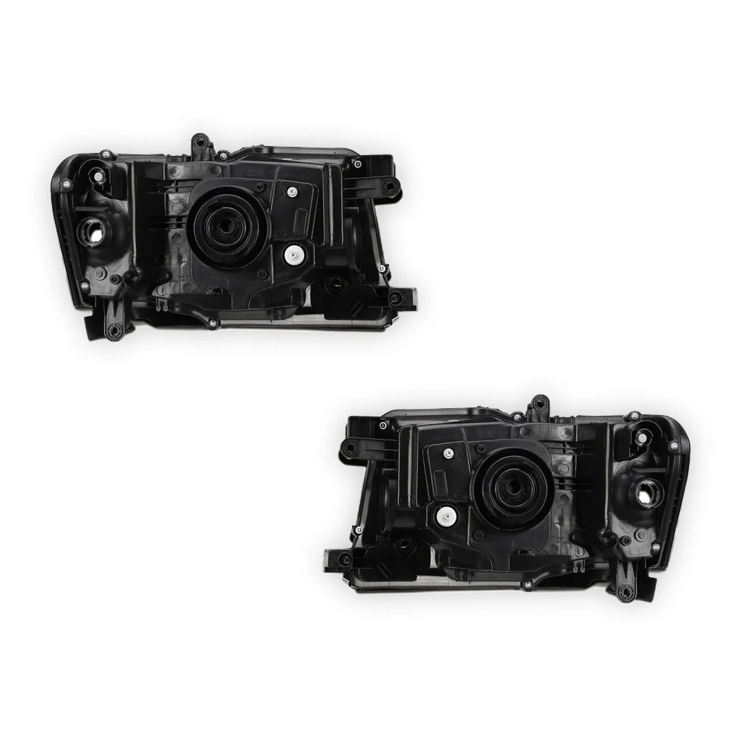Nissan Patrol GU Y61 Wagon (2004 - 2016) Black Headlights LH + RH - Image 3
