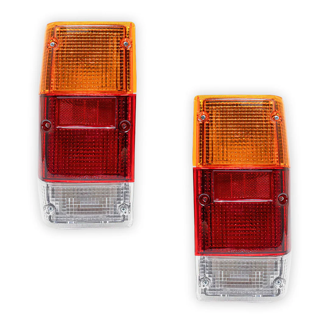 Nissan Patrol MQ / MK (1980 - 1987) Halogen OEM Style Tail Lights LH + RH - Image 2