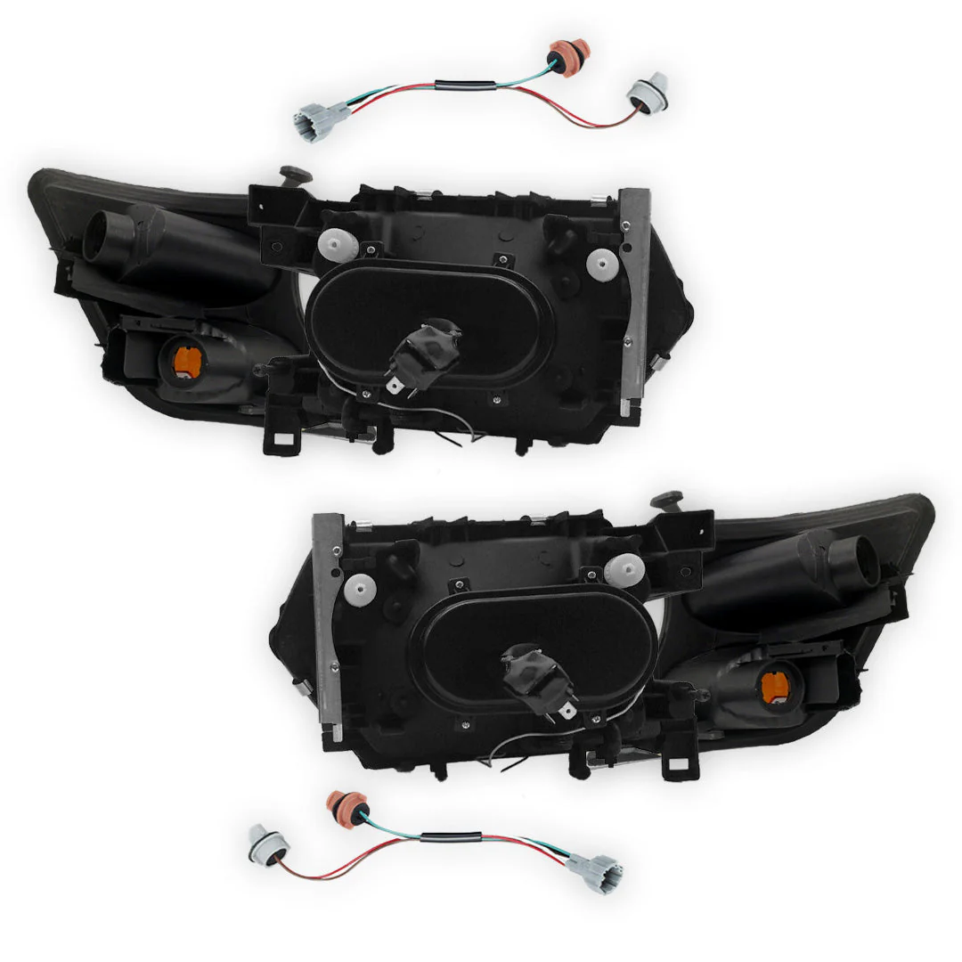Nissan Patrol / Safari GU Y61 (1997 - 2007) Halo Angel Eyes Headlights LH + RH - Image 3