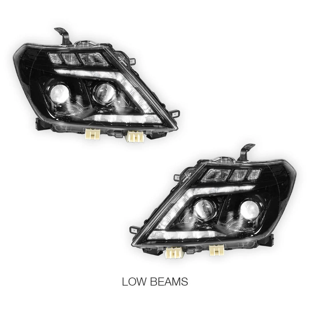 Nissan Patrol Y62 (2012- 2019) DRL Full LED Head Lights with Sequential Indicator  LH + RH - Image 4