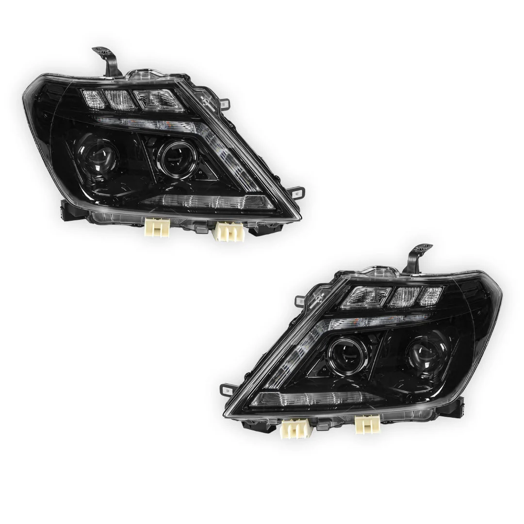 Nissan Patrol Y62 (2012- 2019) DRL Full LED Head Lights with Sequential Indicator  LH + RH - Image 6