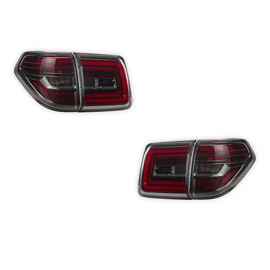 Nissan Patrol Y62 Wagon (2012 - 2022) Nismo Style Smoked Tail Lights LH + RH - Image 6