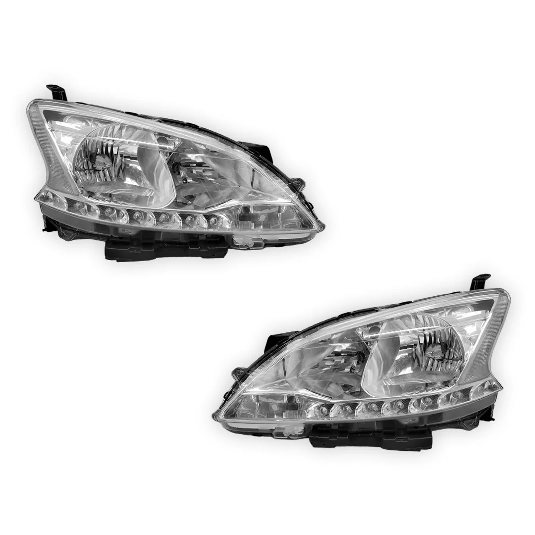 Nissan Pulsar B17 (2012 - 2017) Genuine Headlights LH + RH - Image 2