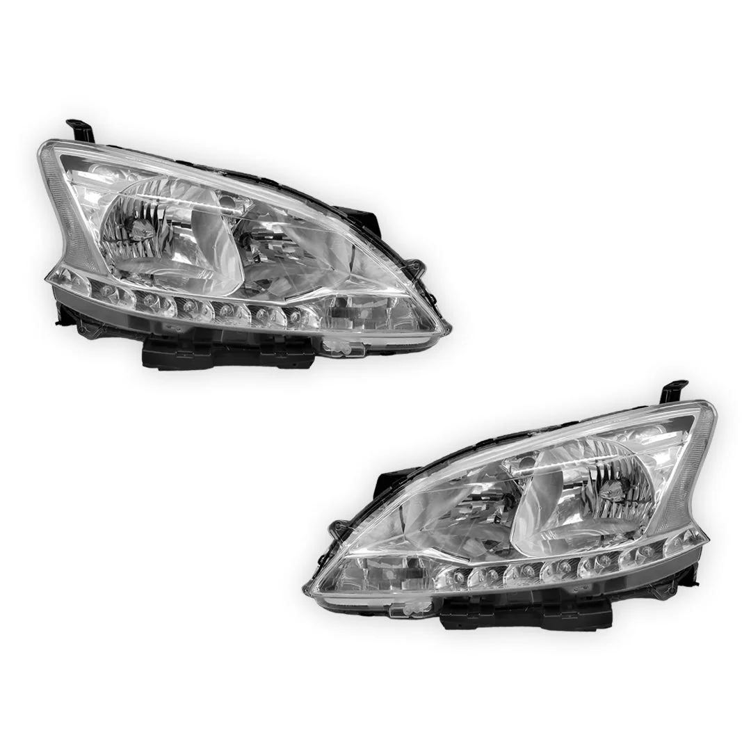Nissan Pulsar B17 (2012 - 2017) OEM Style Headlights LH + RH - Image 2