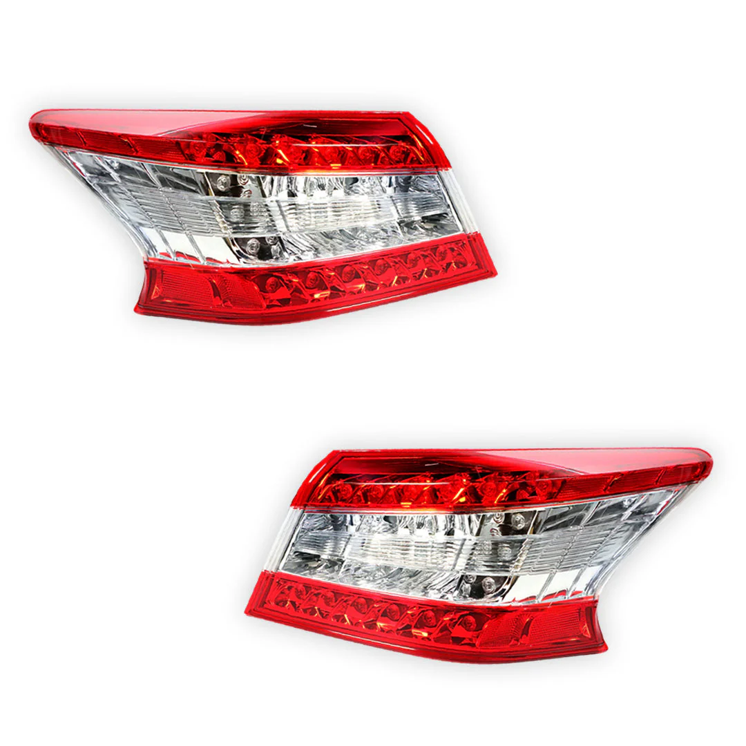 Nissan Pulsar B17 (2012 - 2017) OEM Style Tail Lights LH + RH - Image 2
