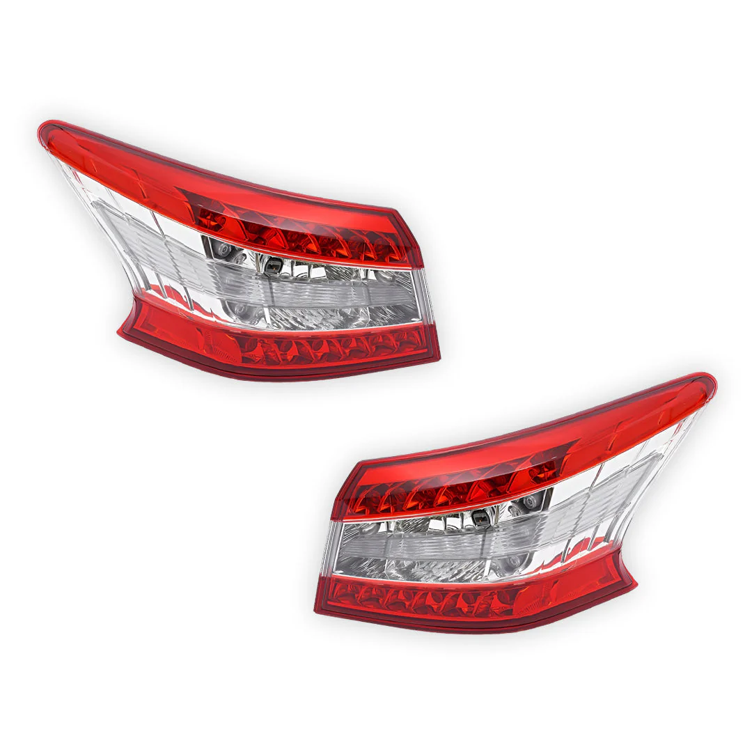 Nissan Pulsar B17 (2015 - 2017) OEM Style Tail Lights LH + RH - Image 2
