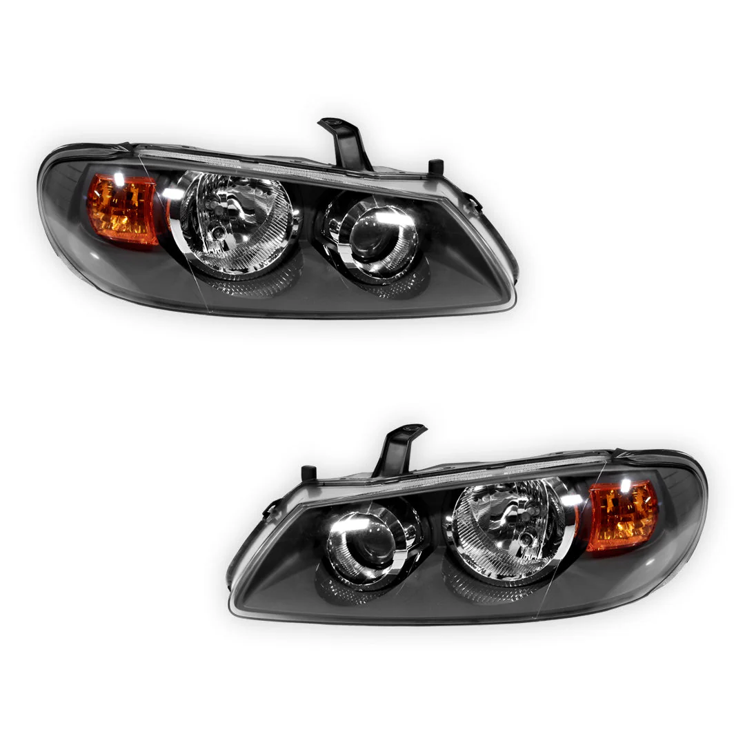 Nissan Pulsar N16 (2002 - 2005) OEM Style Headlights LH + RH - Image 2