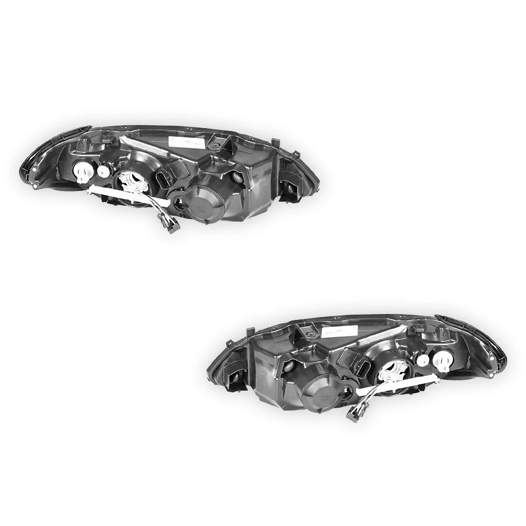 Nissan Pulsar N16 Hatch (2003 - 2005) Black Headlights LH + RH - Image 3