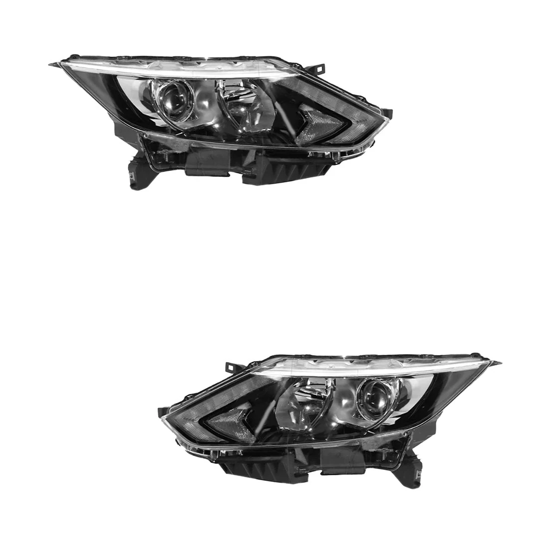Nissan Qashqai J11 (2014 - 2017) Halogen OEM Style Headlights LH + RH - Image 2