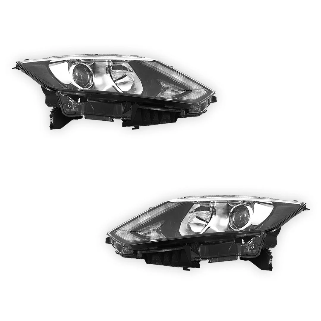 Nissan Qashqai J11 Series 1 (2014 - 2017) OEM Style Headlights LH + RH - Image 2