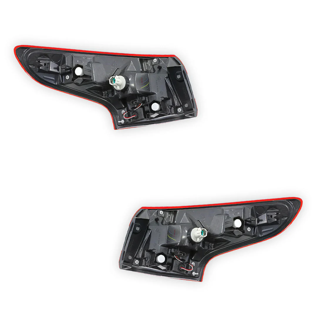 Nissan Qashqai J11 Series 1 (2014 - 2017) OEM Style Tail Lights LH + RH - Image 3