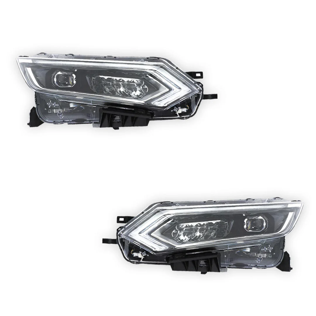 Nissan Qashqai J11 Series 2 & 3 (2017 - 2022) Genuine Headlights LH + RH - Image 2
