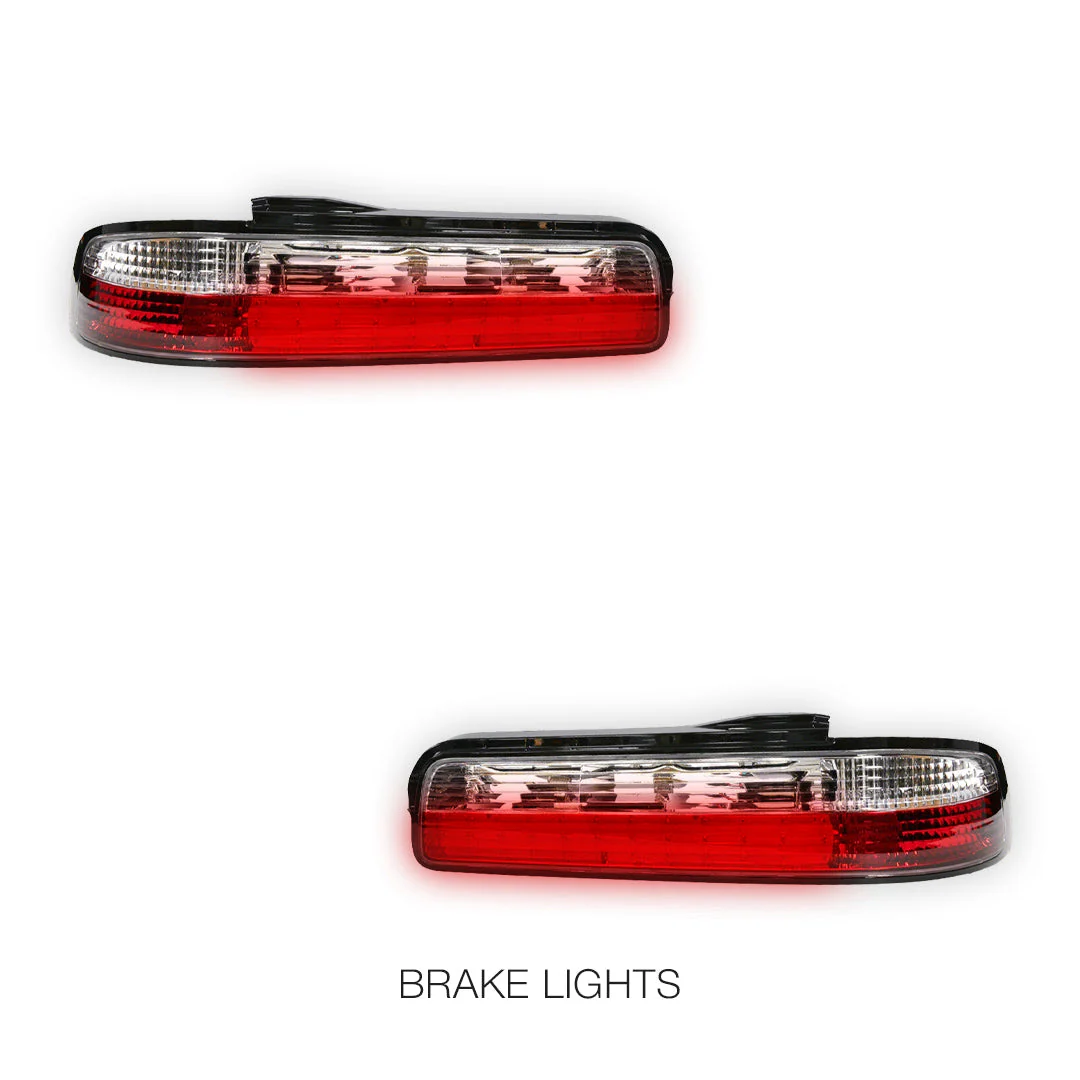 Nissan Silvia S13 (1988 - 1993) JDM LED Tail Lights LH + RH - Image 4