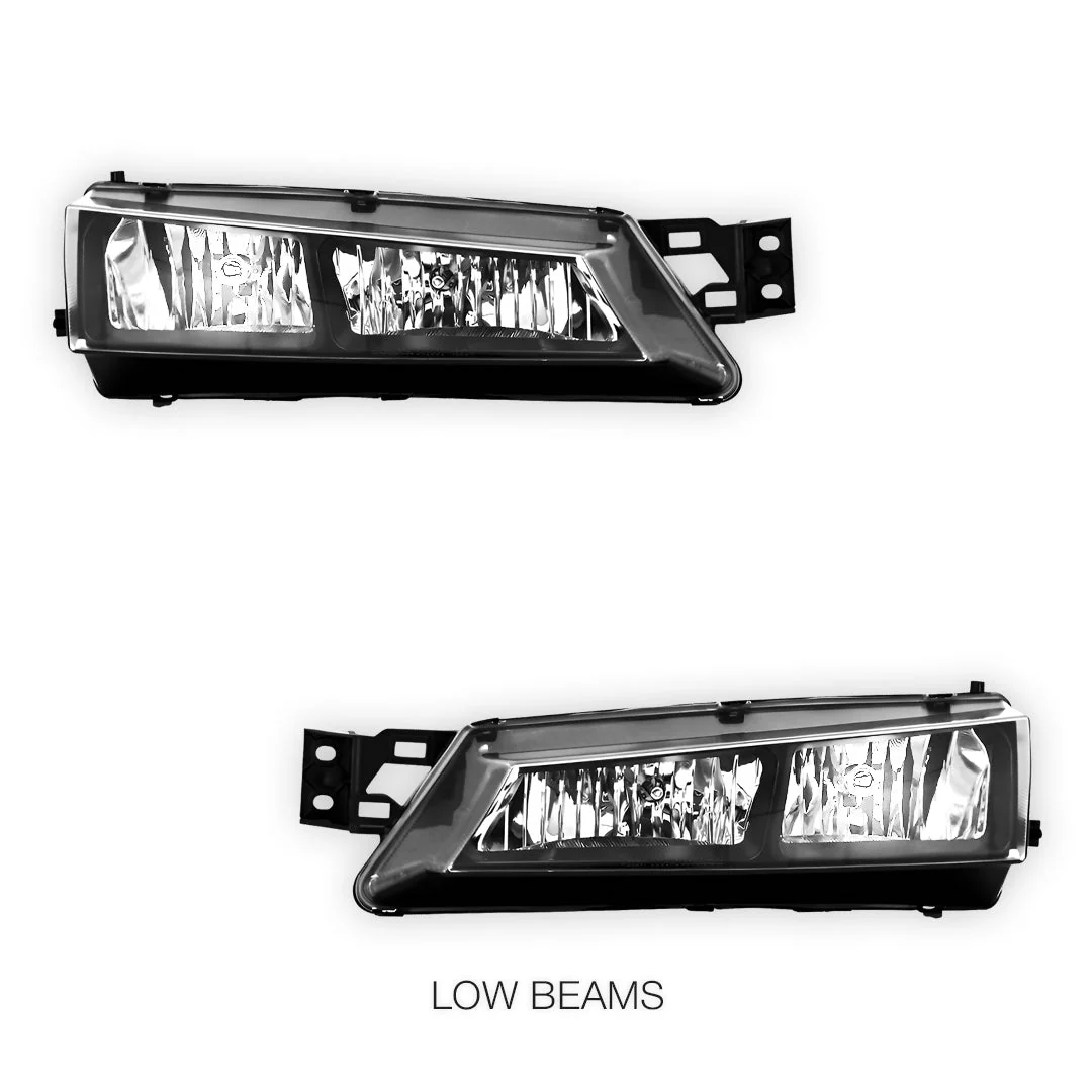 Nissan Silvia S14 (1997 - 1998) JDM Headlights with Smoked Corner LH + RH - Image 2
