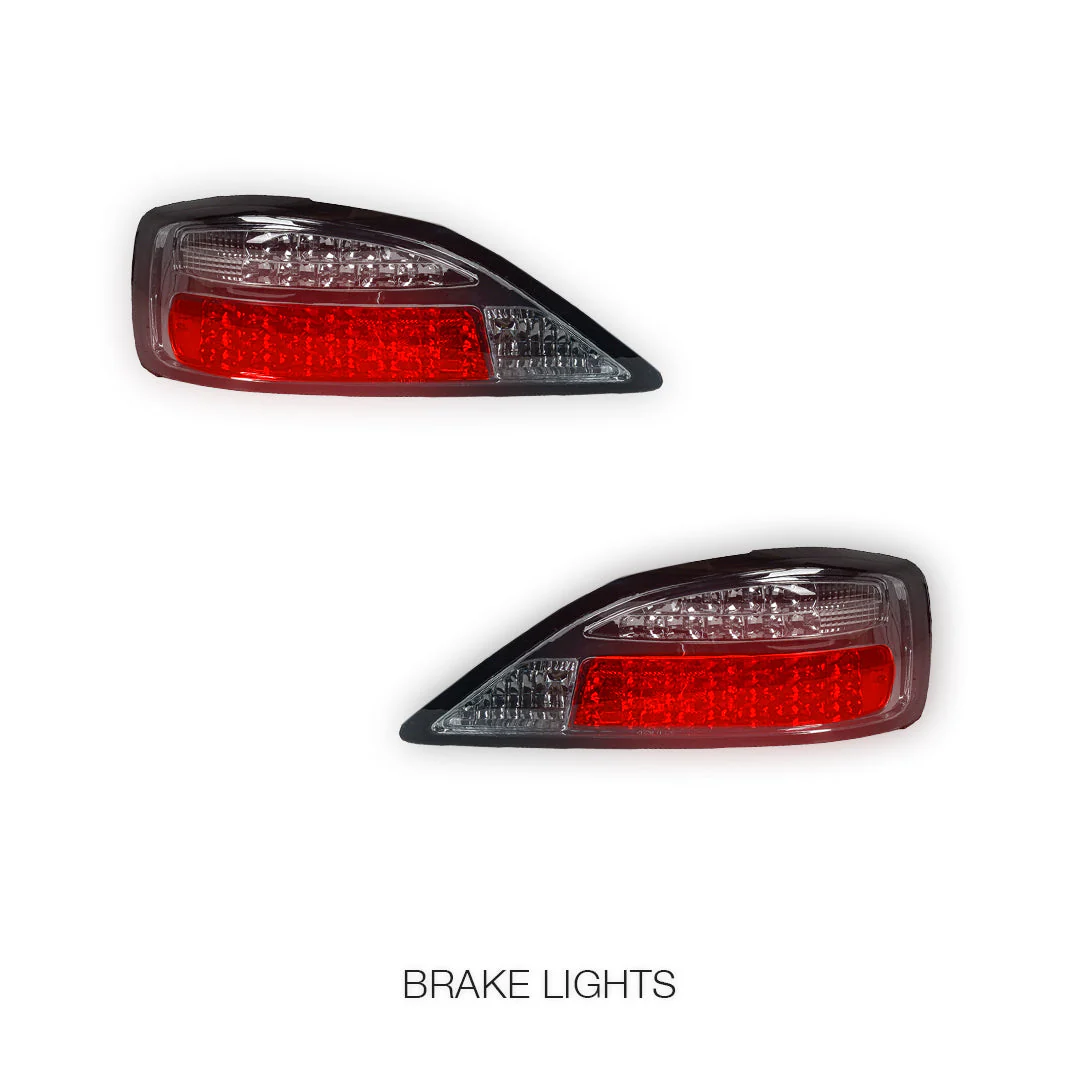 Nissan Silvia S15 (1999 - 2001) YASHIO Factory Smoked Sequential LED Tail Lights LH + RH - Image 3