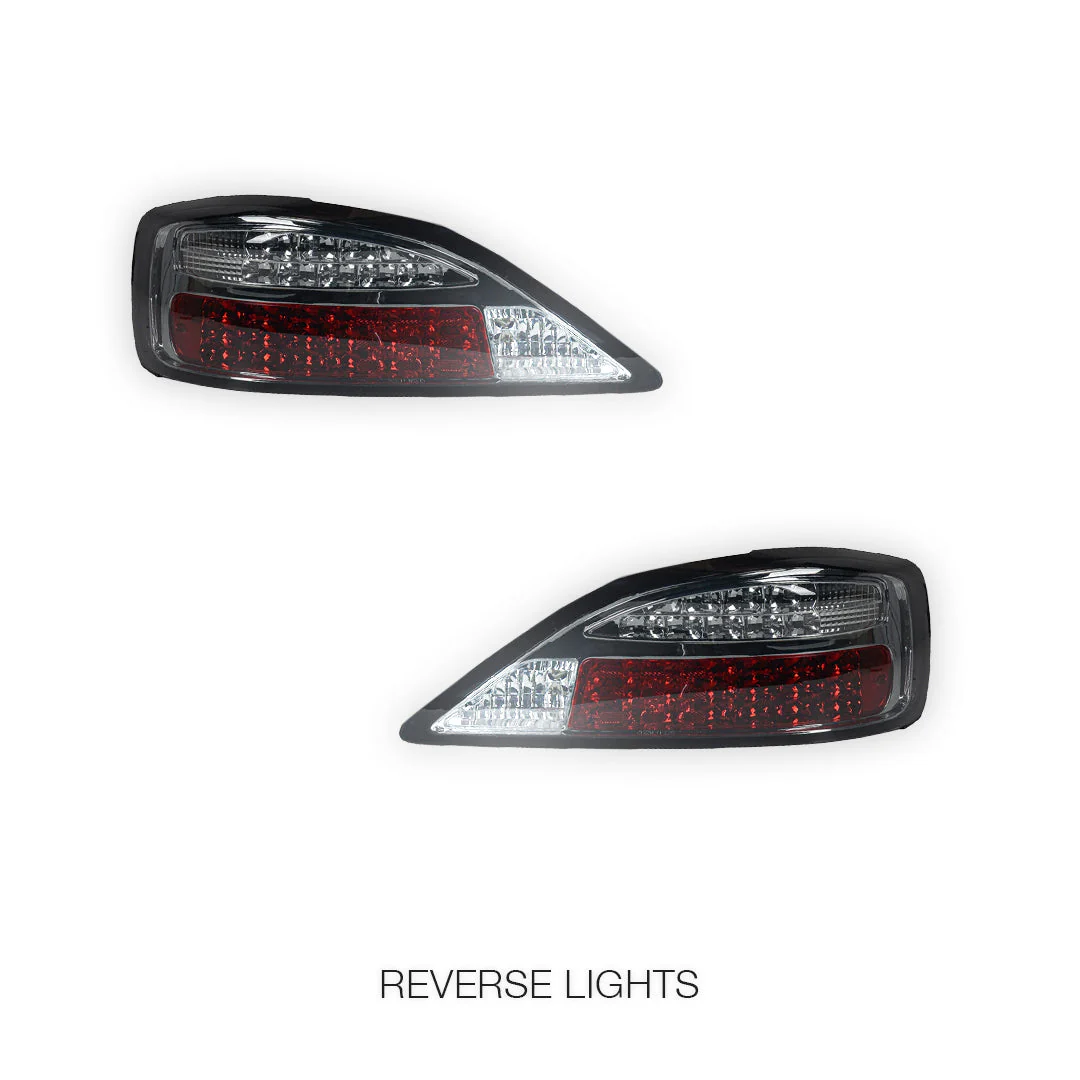 Nissan Silvia S15 (1999 - 2001) YASHIO Factory Smoked Sequential LED Tail Lights LH + RH - Image 5