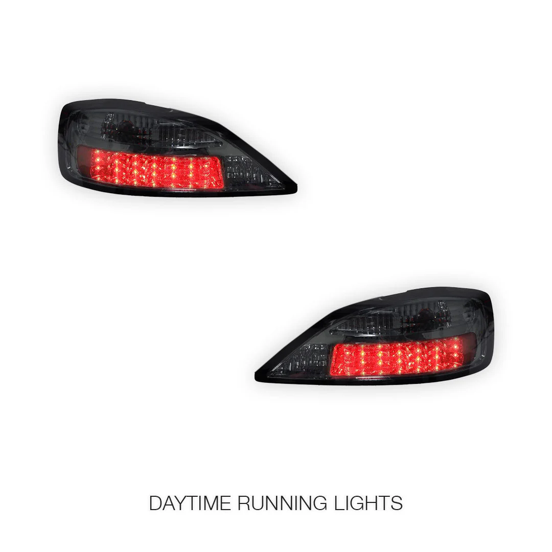 Nissan Silvia S15 (1999 - 2001) YOSHIO Style Smoked LED Tail Lights LH + RH - Image 2