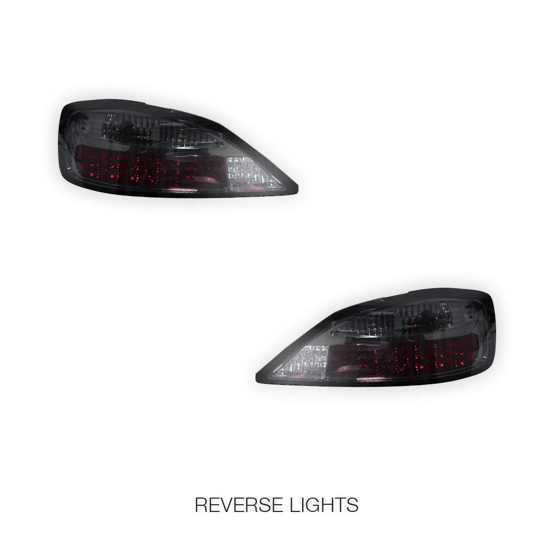 Nissan Silvia S15 (1999 - 2001) YOSHIO Style Smoked LED Tail Lights LH + RH - Image 5