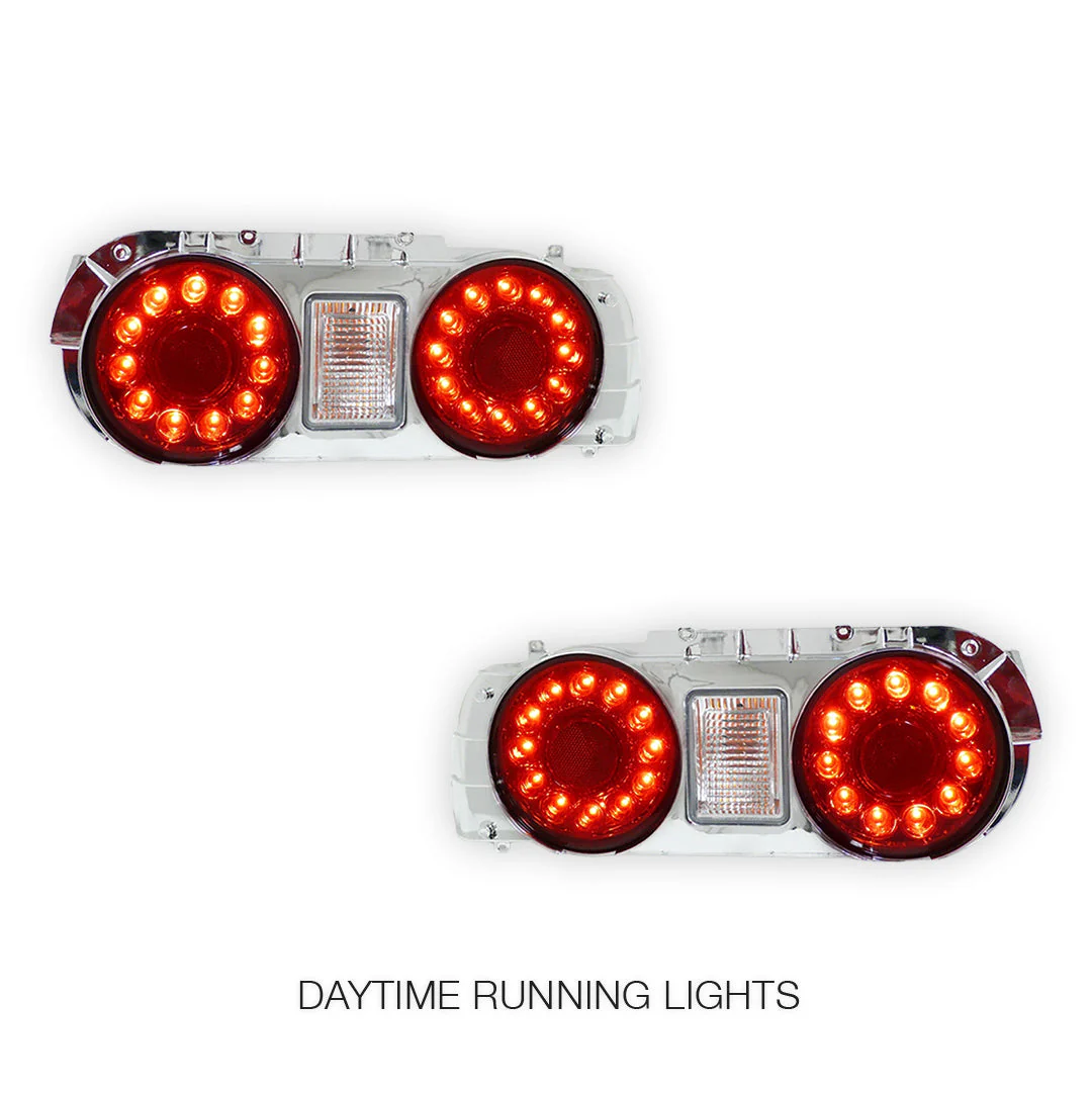 Nissan Skyline R32 (1991 - 1993) LED Tail Lights LH + RH - Image 2