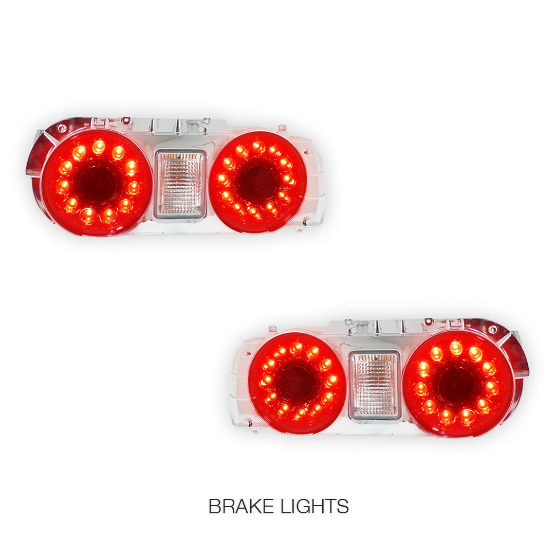 Nissan Skyline R32 (1991 - 1993) LED Tail Lights LH + RH - Image 4