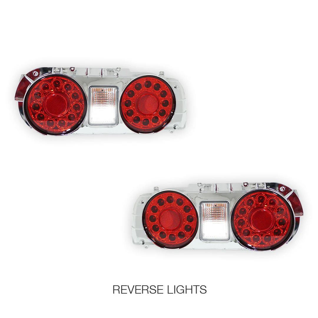 Nissan Skyline R32 (1991 - 1993) LED Tail Lights LH + RH - Image 5