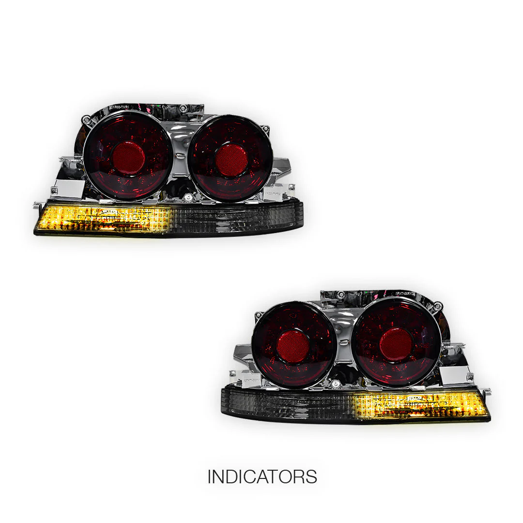 Nissan Skyline R33 (1993 - 1998) LED Tail Lights LH + RH - Image 15