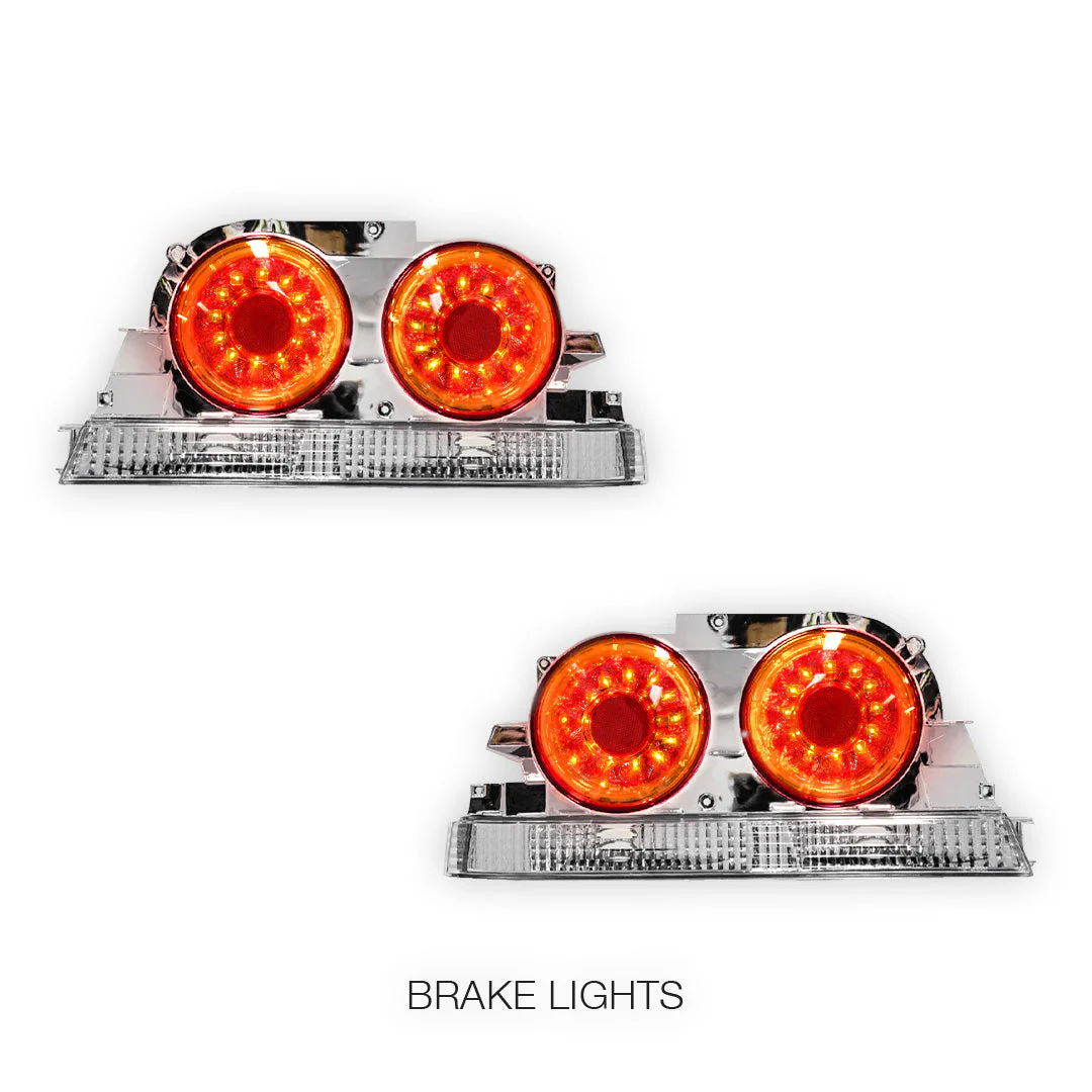 Nissan Skyline R33 (1993 - 1998) LED Tail Lights LH + RH - Image 4