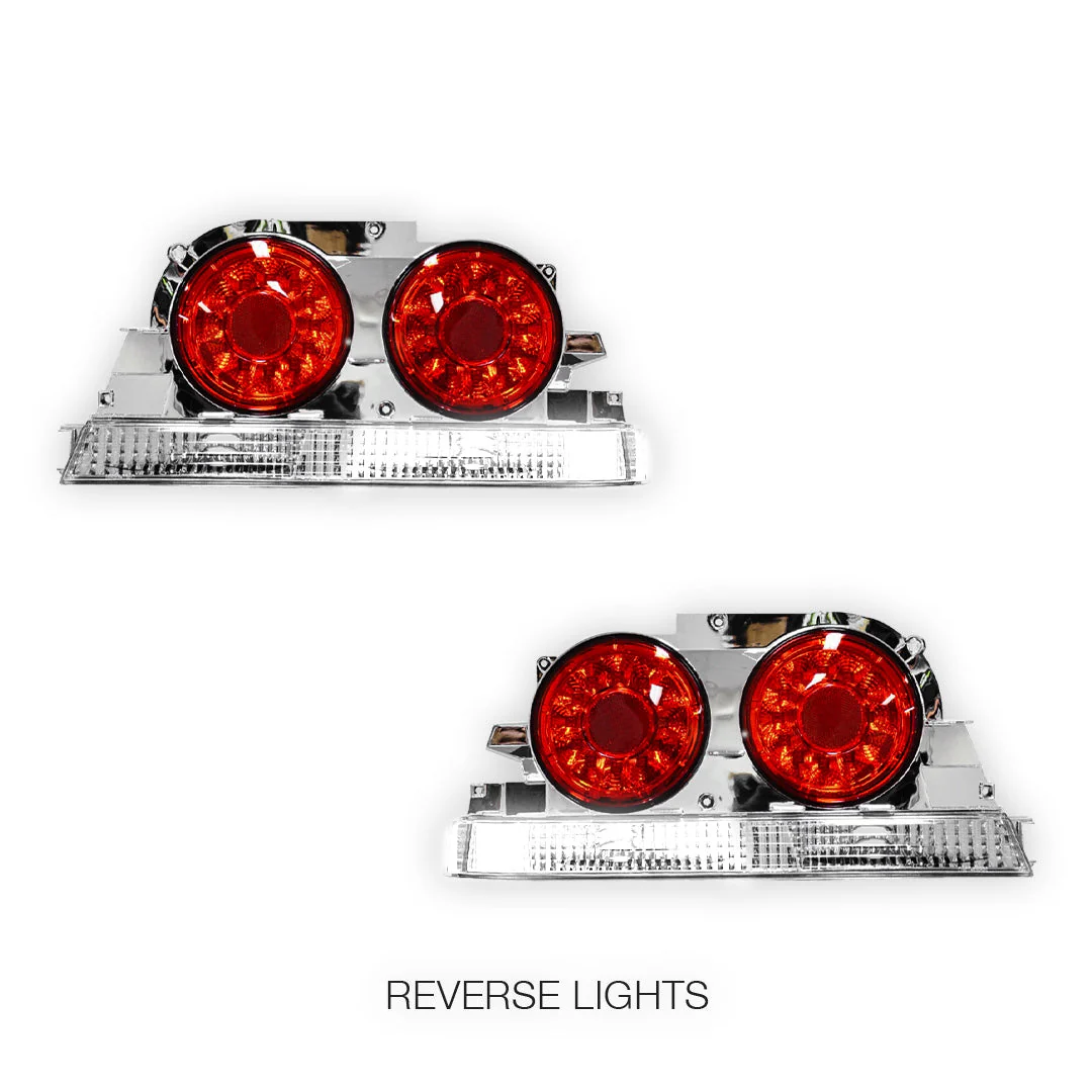 Nissan Skyline R33 (1993 - 1998) LED Tail Lights LH + RH - Image 5