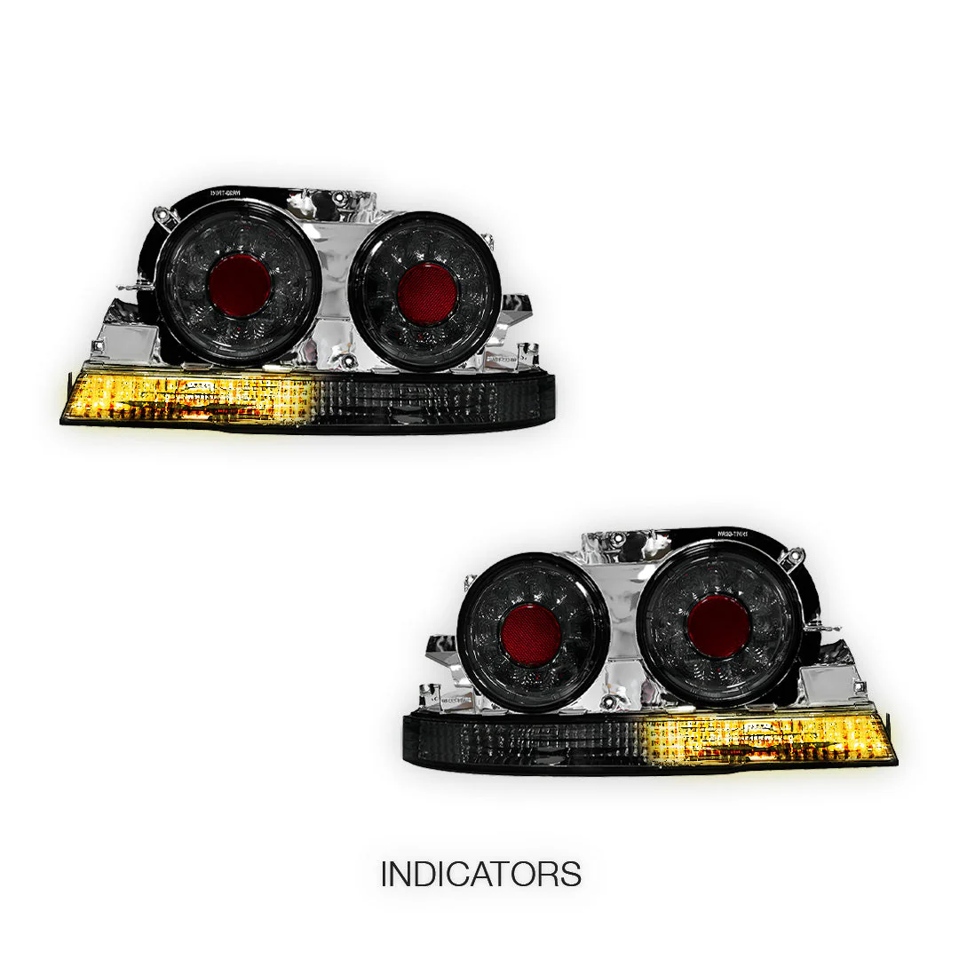Nissan Skyline R33 (1993 - 1998) LED Tail Lights LH + RH - Image 9