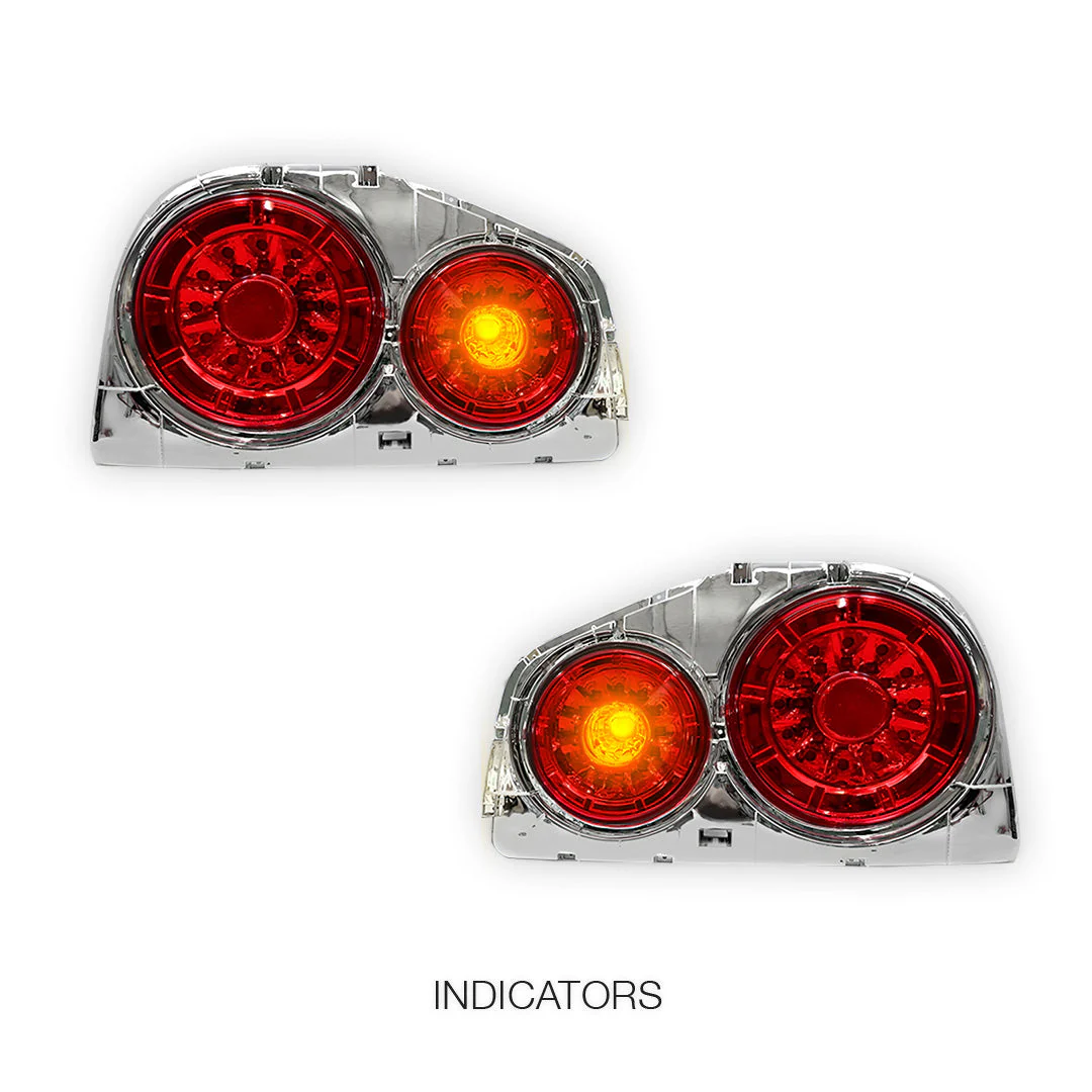 Nissan Skyline R34 (1998 - 2002) LED Tail Lights LH + RH - Image 3