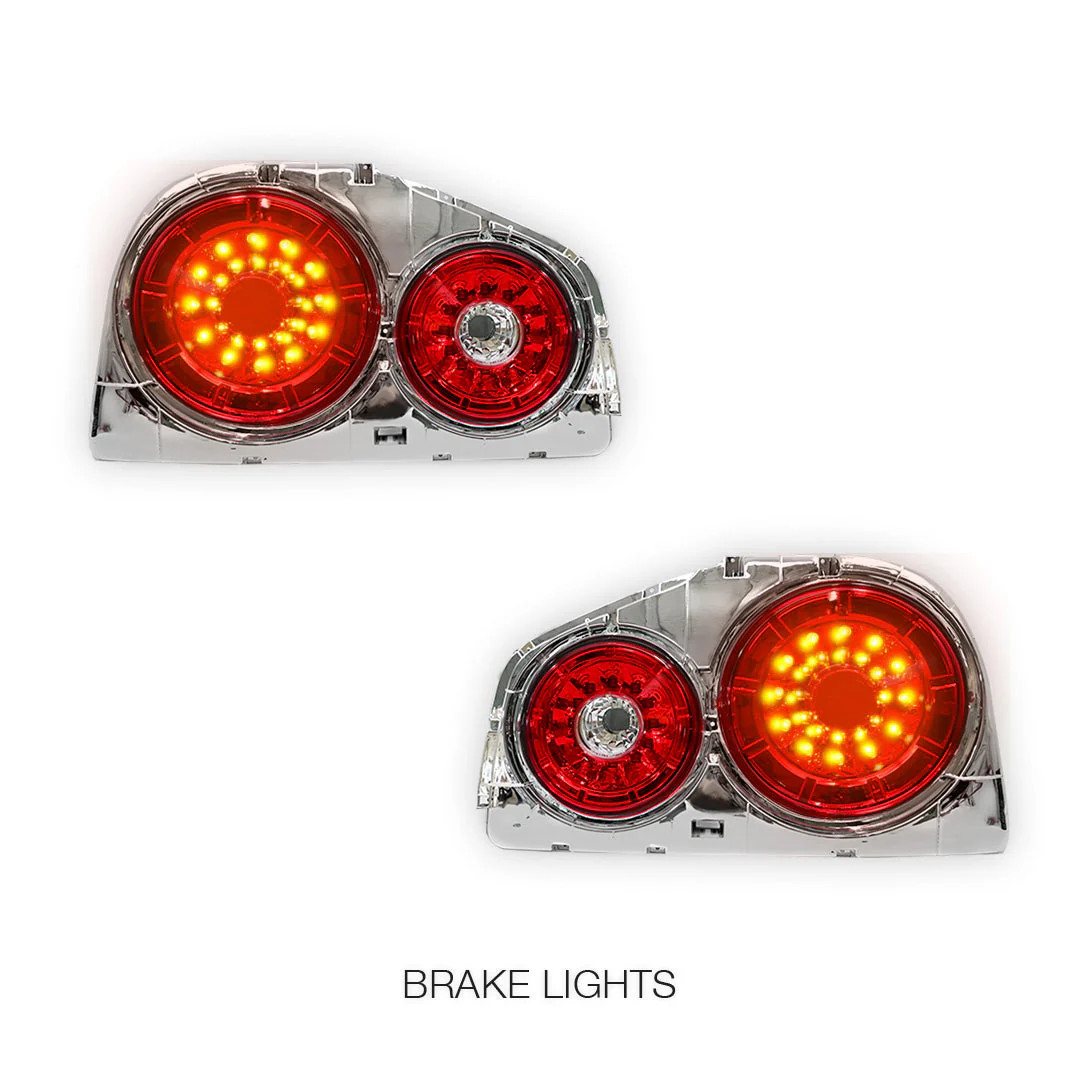 Nissan Skyline R34 (1998 - 2002) LED Tail Lights LH + RH - Image 4