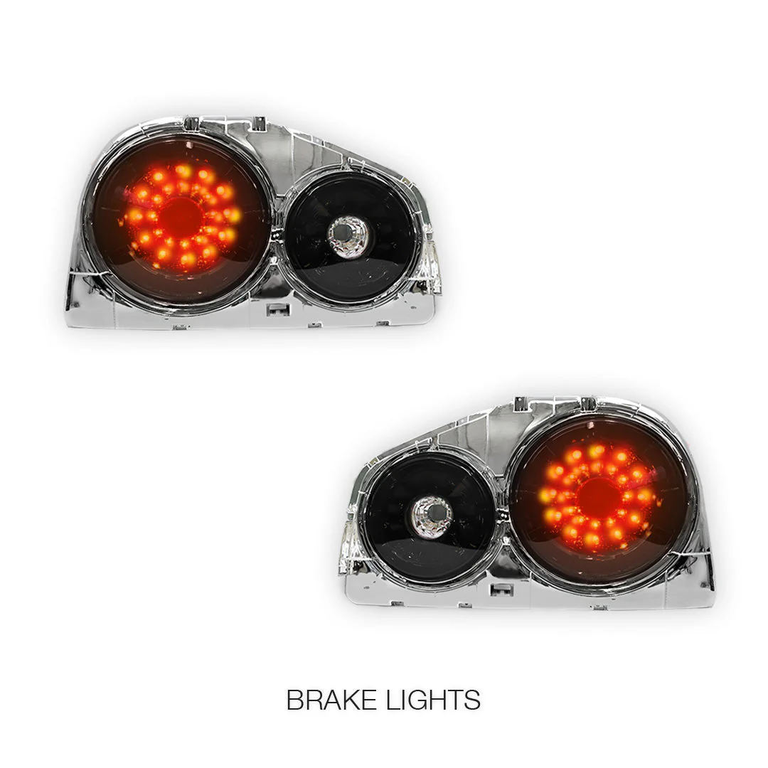 Nissan Skyline R34 (1998 - 2002) LED Tail Lights LH + RH - Image 9