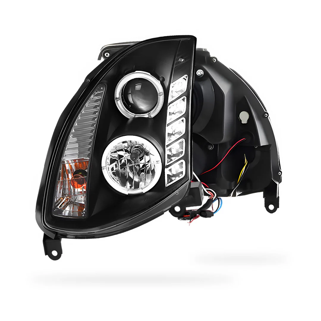 Nissan Skyline V35 (2001- 2006) LED DRL Projector Headlights LH + RH - Image 7