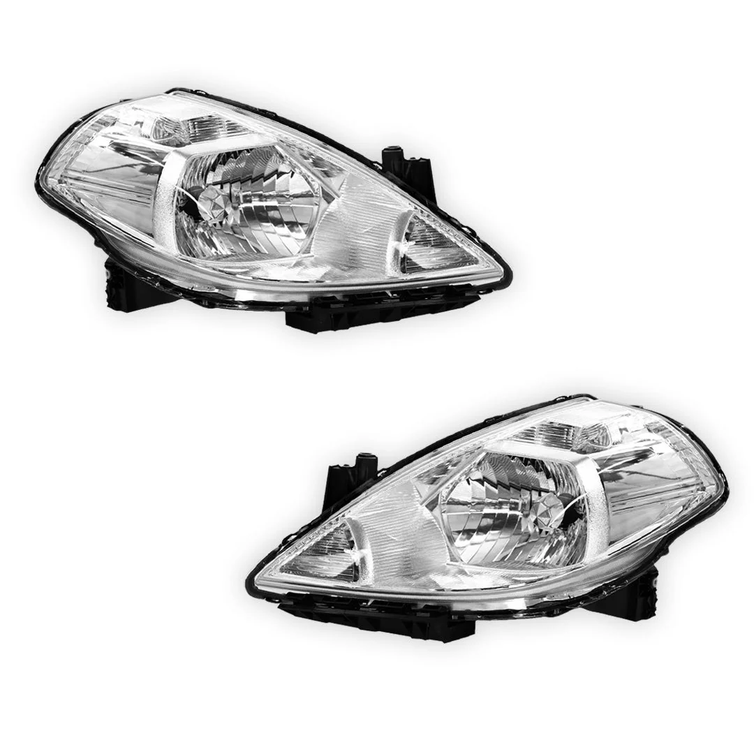 Nissan Tiida C11 (2005 - 2007) OEM Style Headlights LH + RH - Image 2