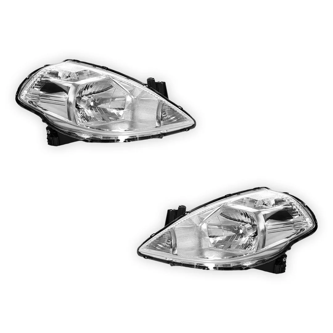 Nissan Tiida C11 (2006 - 2009) OEM Style Headlights LH + RH - Image 2