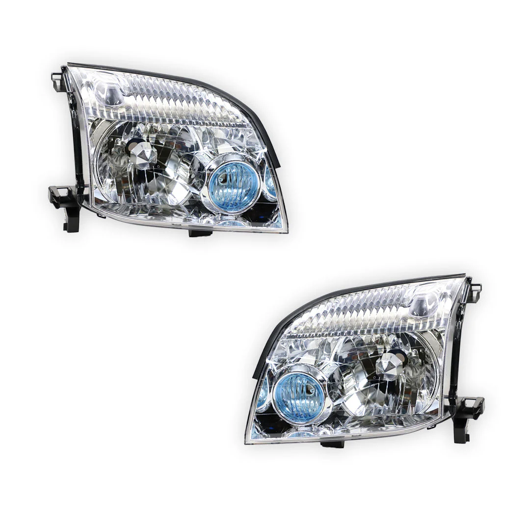 Nissan X-Trail T30 Series 2 (2003 - 2007) OEM Style Headlights LH + RH - Image 2