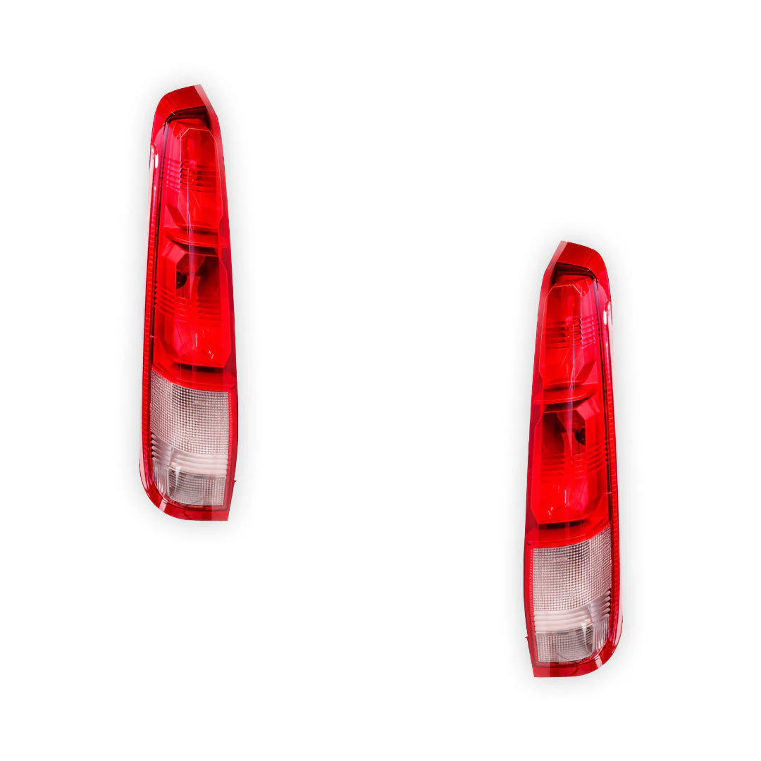 Nissan X-Trail T30 Series 2 (2003 - 2007) OEM Style Red / White  Tail Lights LH + RH - Image 2