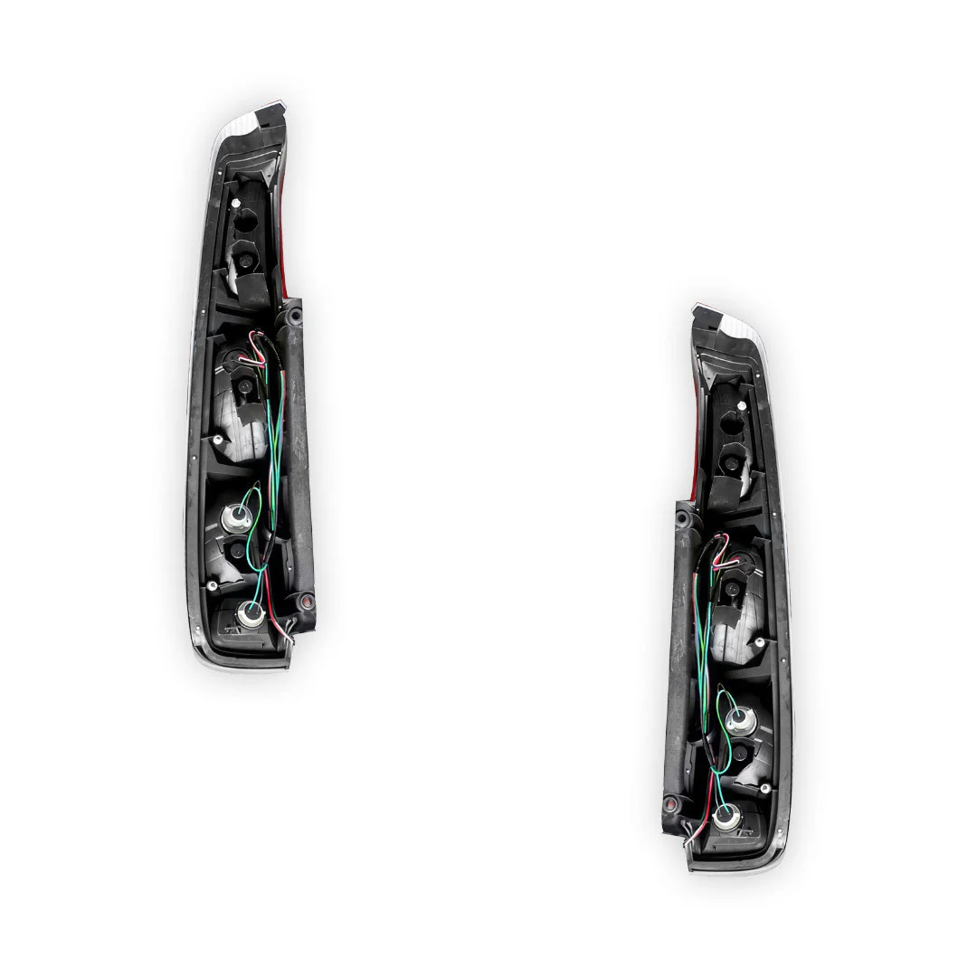 Nissan X-Trail T30 Series 2 (2003 - 2007) OEM Style Red / White  Tail Lights LH + RH - Image 3