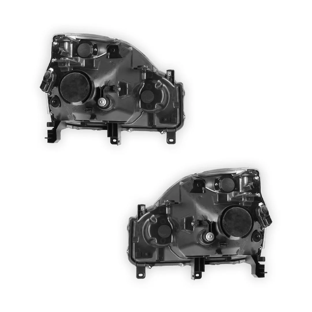 Nissan X-Trail T31 (2007 - 2010) Chrome Halogen OEM Style Headlights LH + RH - Image 3