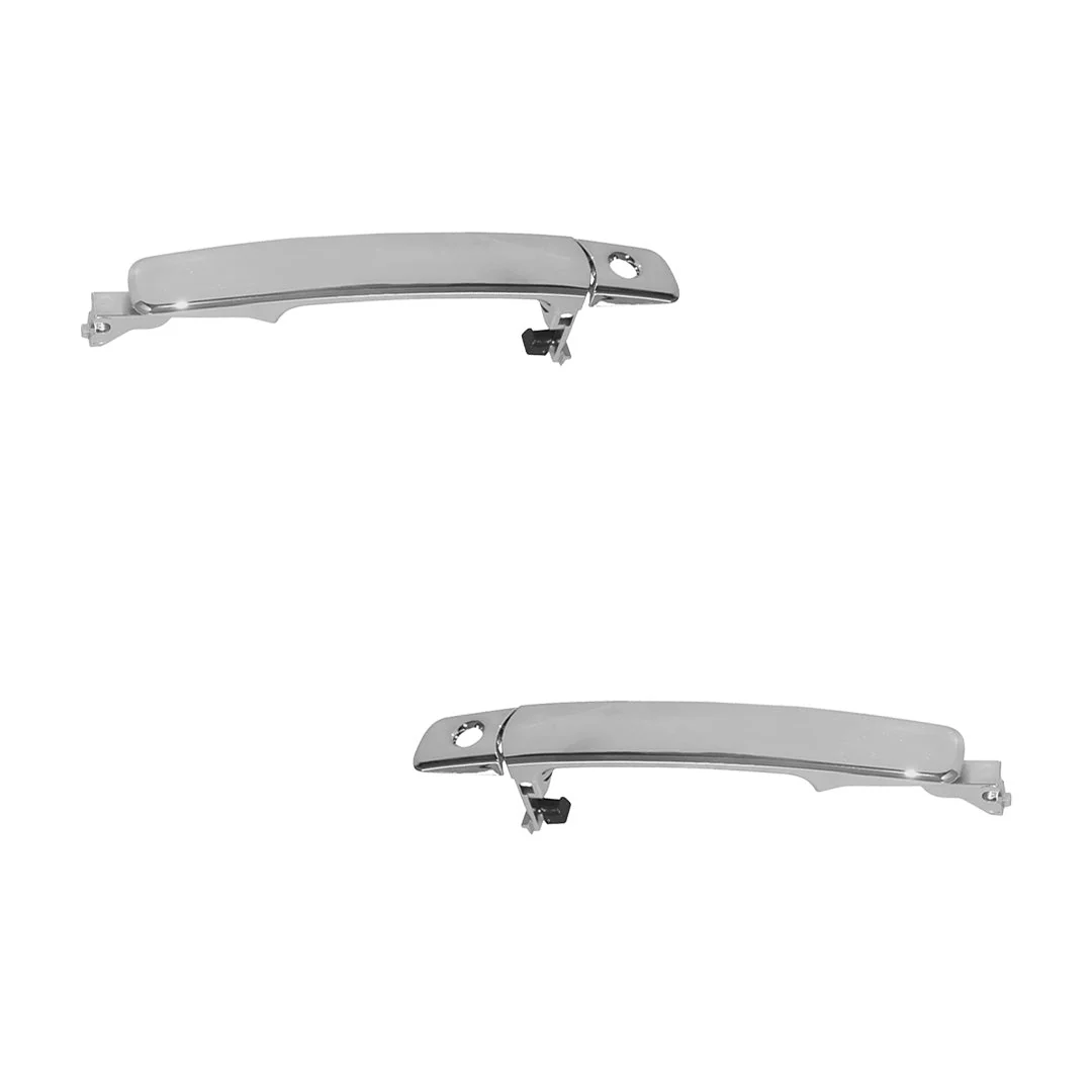 Nissan X-Trail T31 (2007 - 2013) Front Chrome Outer Door Handles LH + RH - Image 2