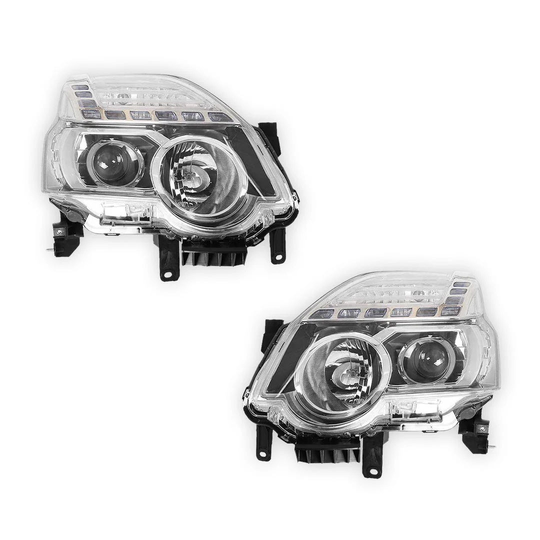Nissan X-Trail T31 (2010 - 2014) Halogen OEM Style Headlights LH + RH - Image 2
